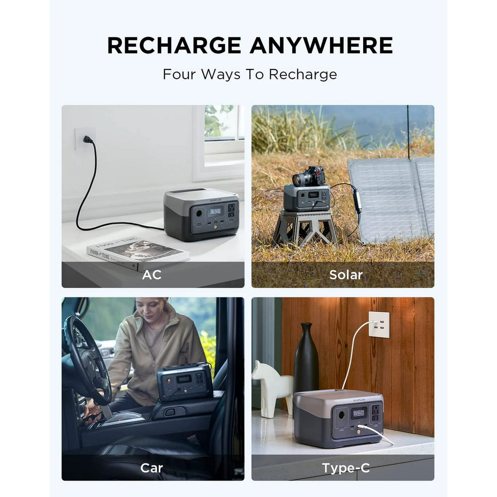 Portable Power Station 256Wh 600W W7272