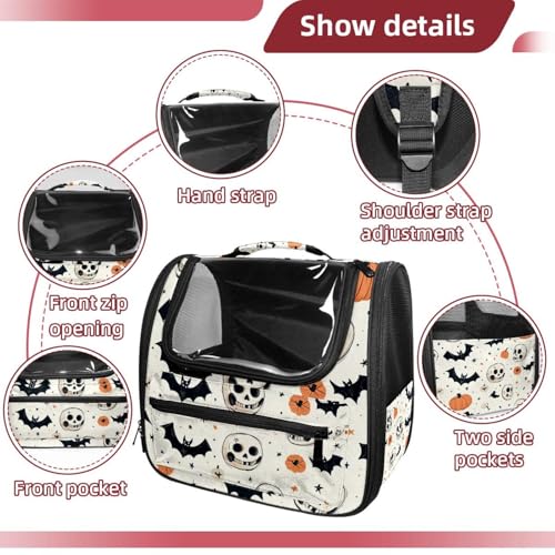 Pet Travel Carrier Soft Sided Portable Bag Y2425