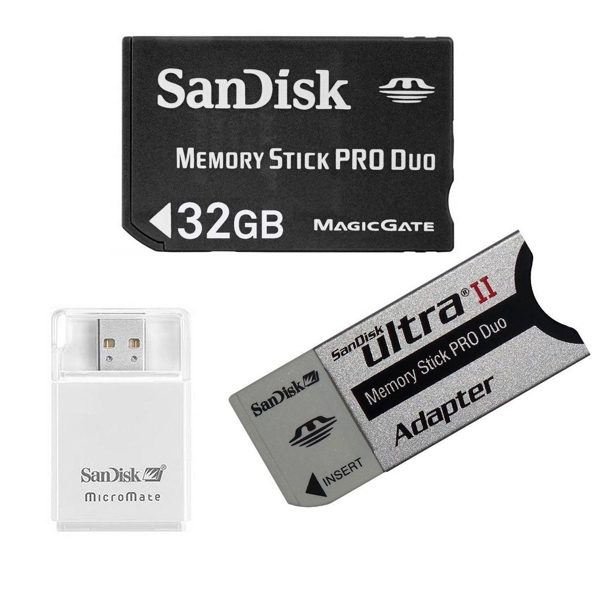 32 GB Memory Stick Pro Duo Flash Memory Card O301016