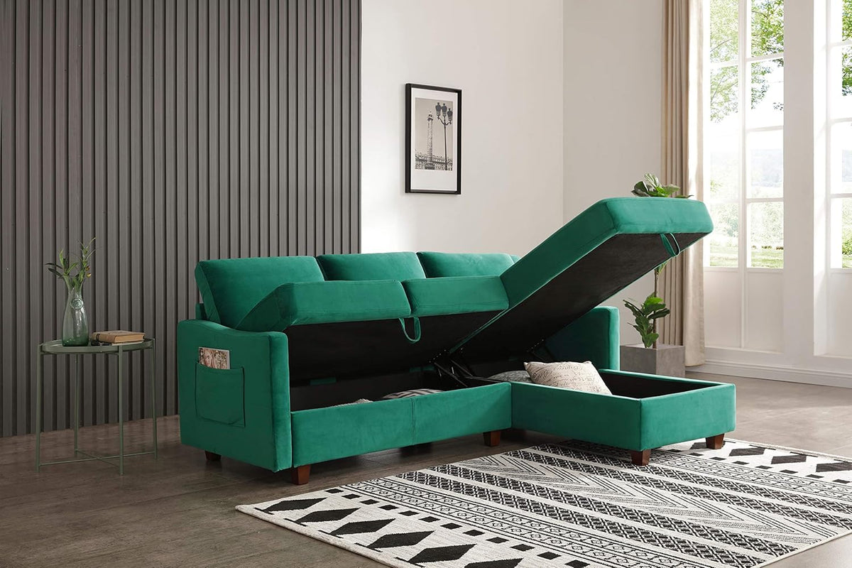 Black Sectional J13024