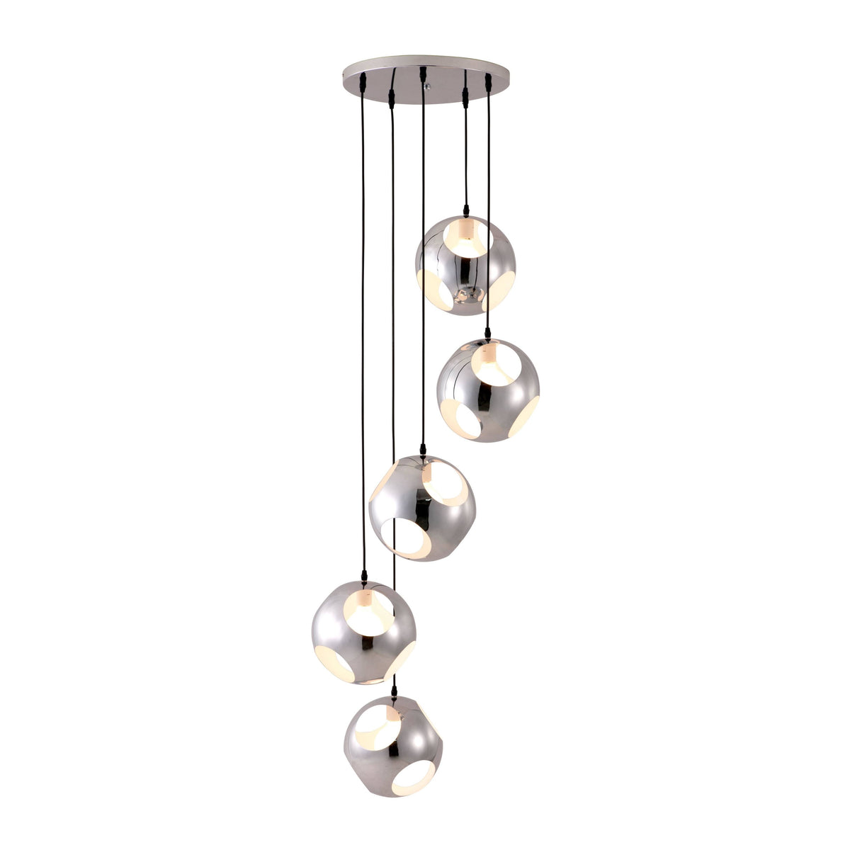 Chrome Silver Ceiling Lamp E830