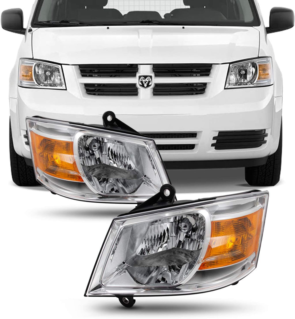 Chrome Bezel Headlights Housing L729