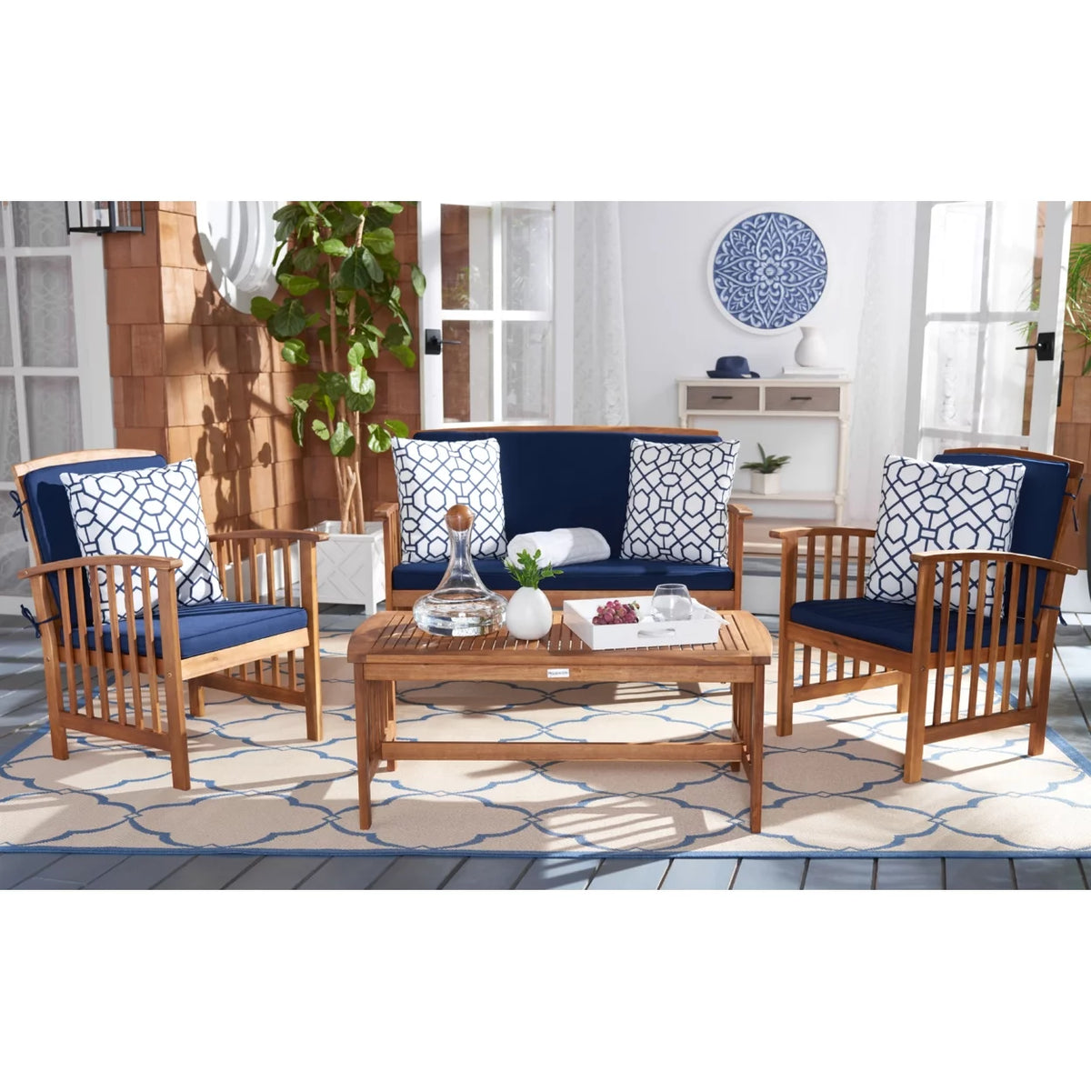 4 Pc Outdoor Conversational Set Q479
