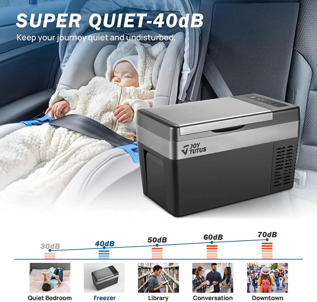 25L Portable Car Refrigerator Cooler 12/24V DC 110V AC Z6209