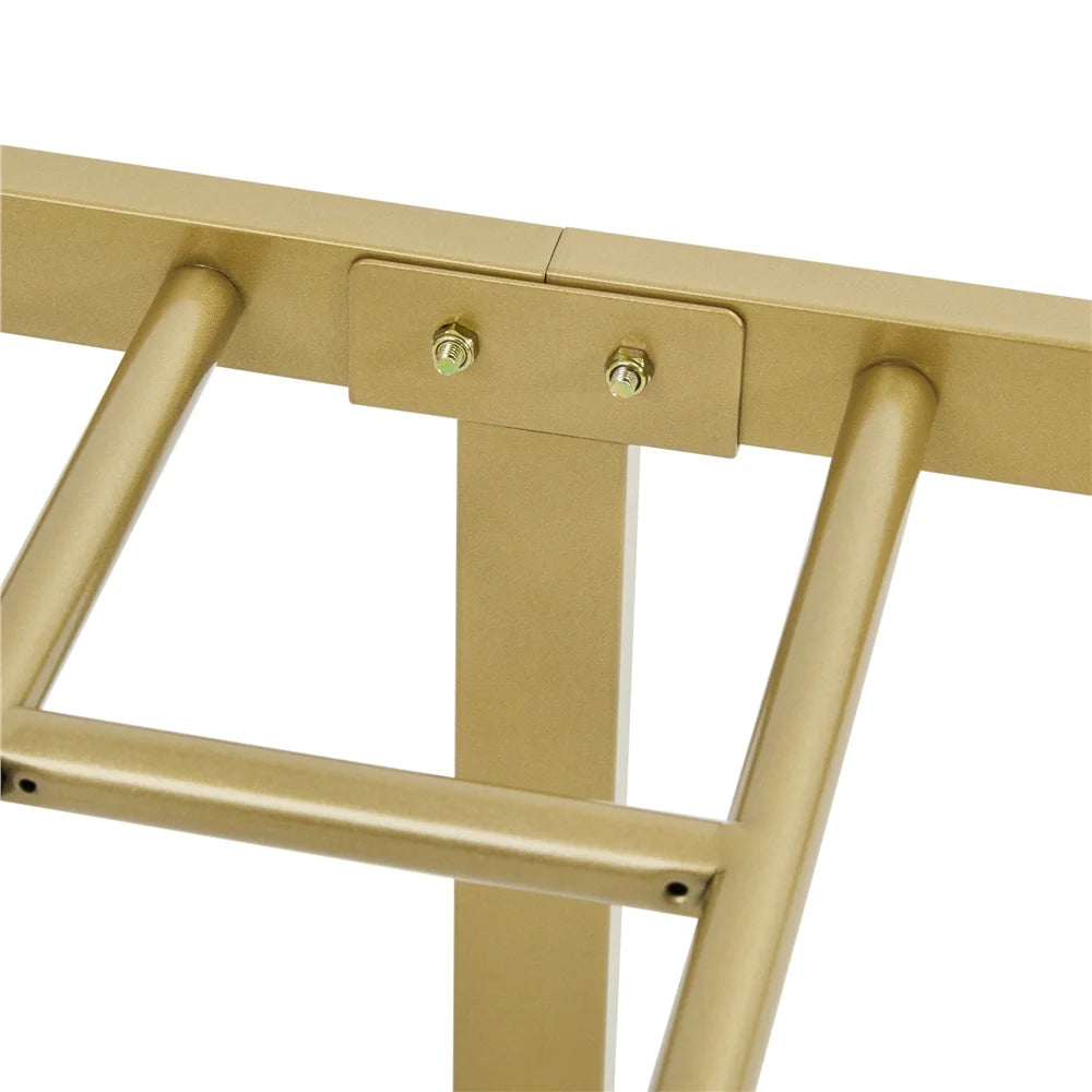 Queen Black Metal Bed B42406
