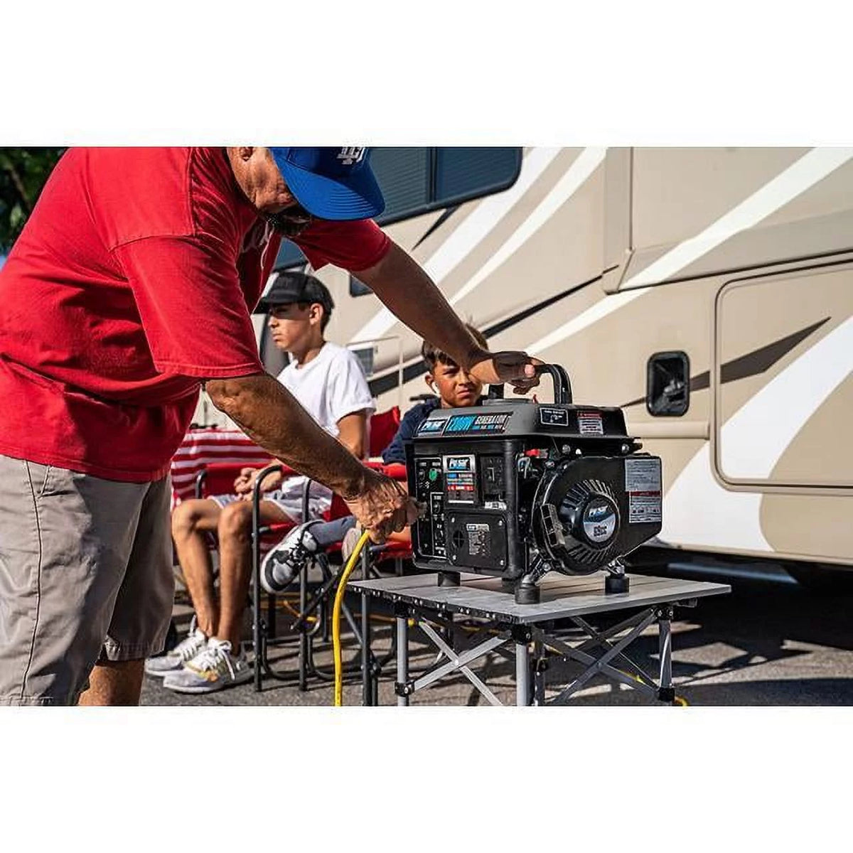 1200W Portable Gas-Powered Generator O809