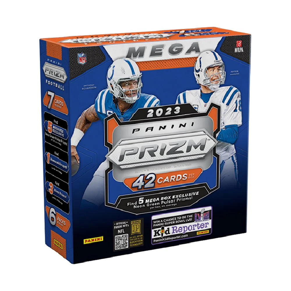 Football Trading Cards Mega Box P9563