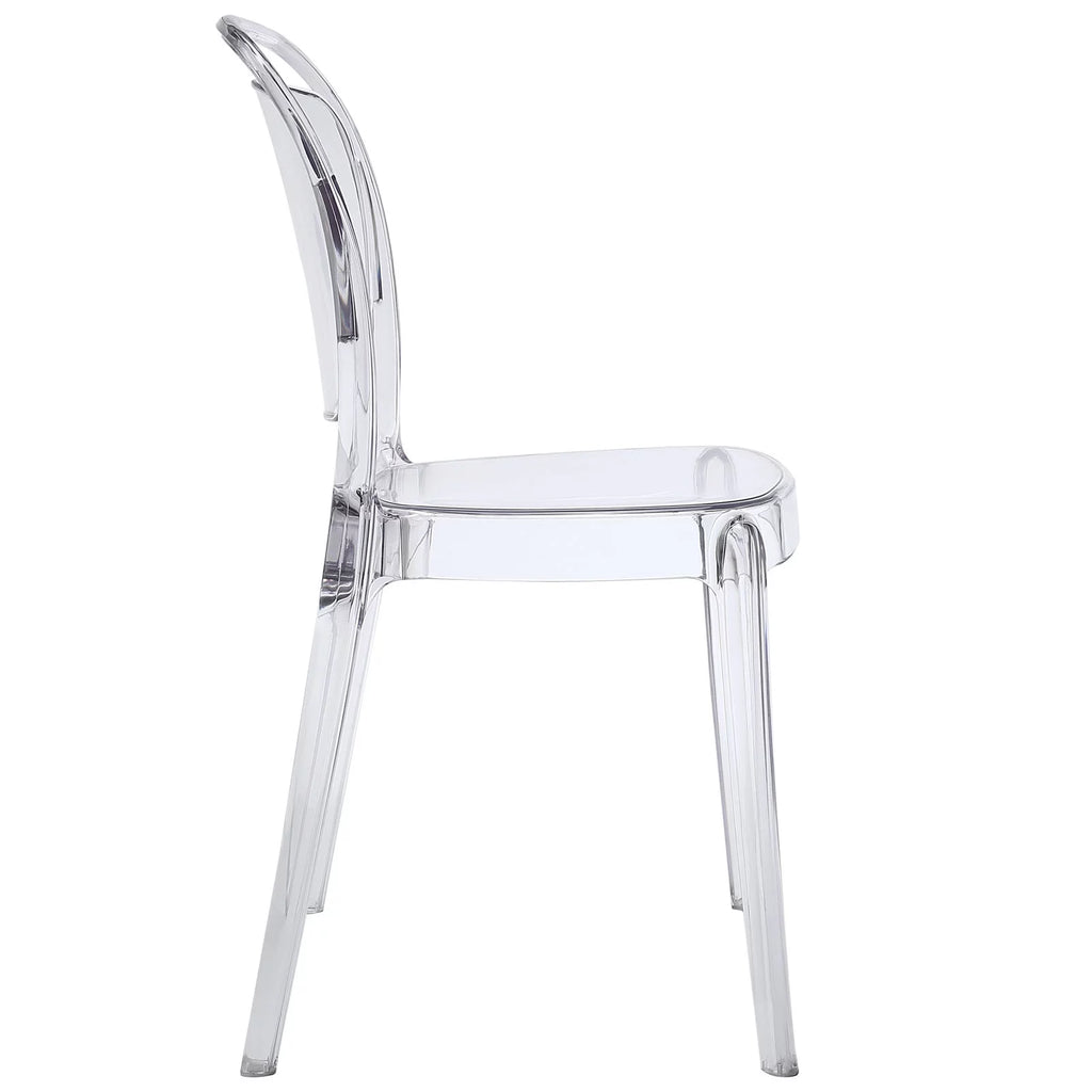Clear Dining Side Chair J2736