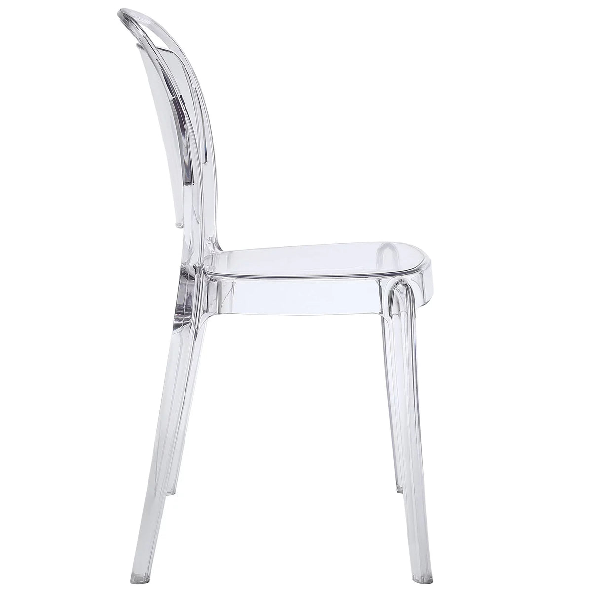 Clear Dining Side Chair J2736