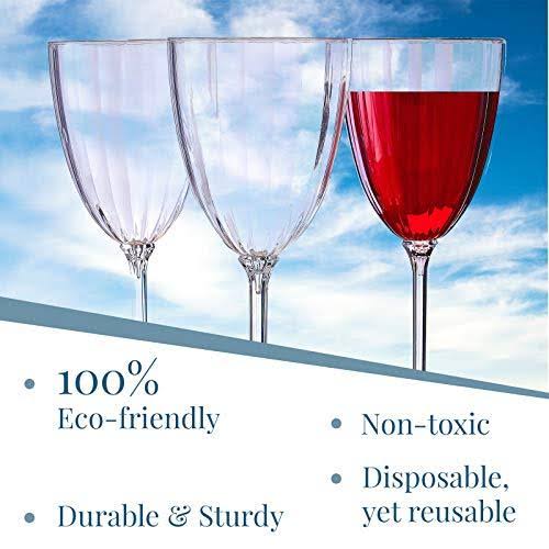 Plastic Disposable Stemware A44512