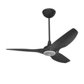 52 Ceiling Fan with Black Blades and Black Finish F338