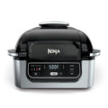 4-in-1 Indoor Grill with 4-qt Air Fryer, Black/Stainless I952340