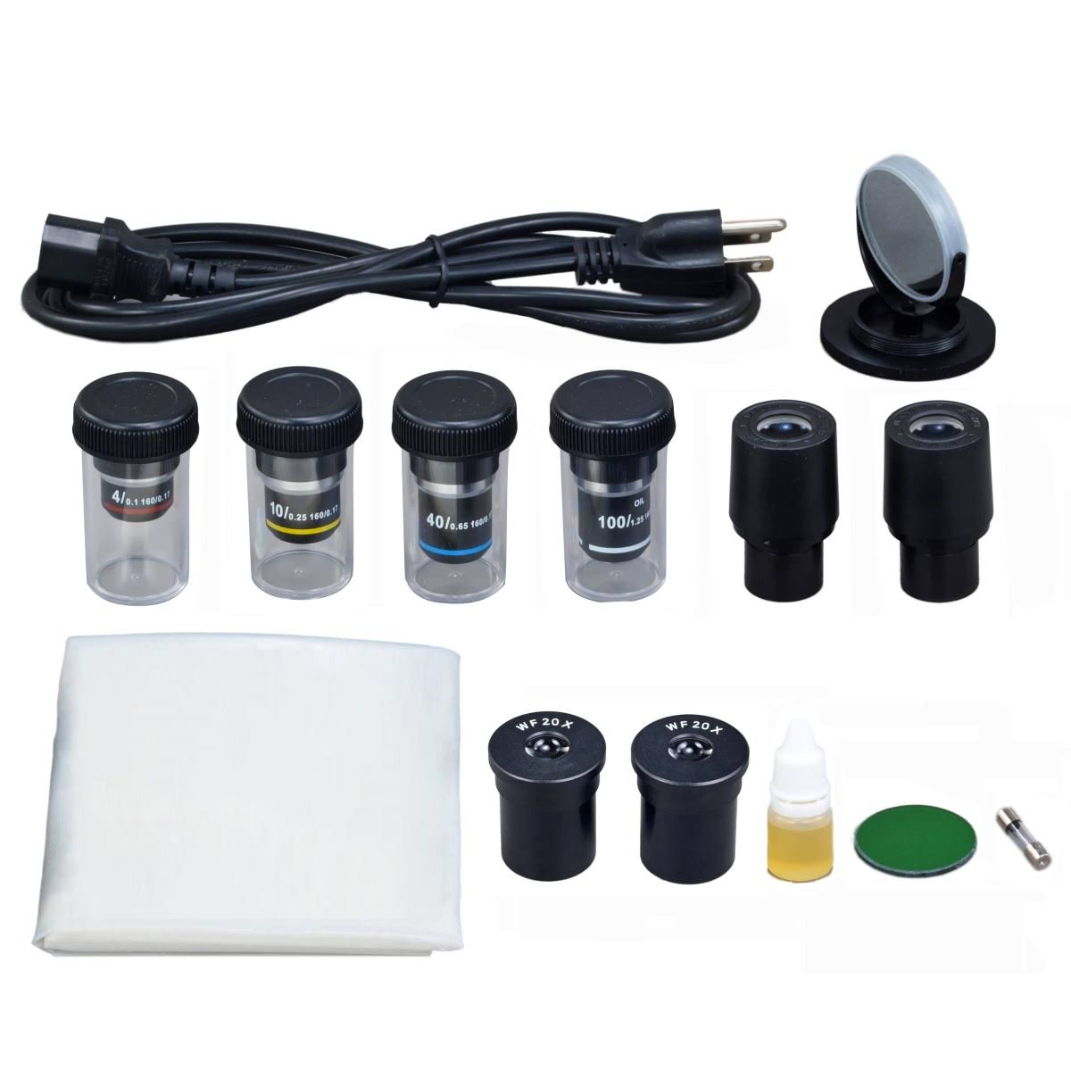 40X-2000X 10MP Digital Trinocular LED Biological Microscope R34425
