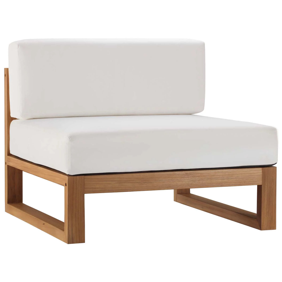 Natural Teak Wood Outdoor Chair E154