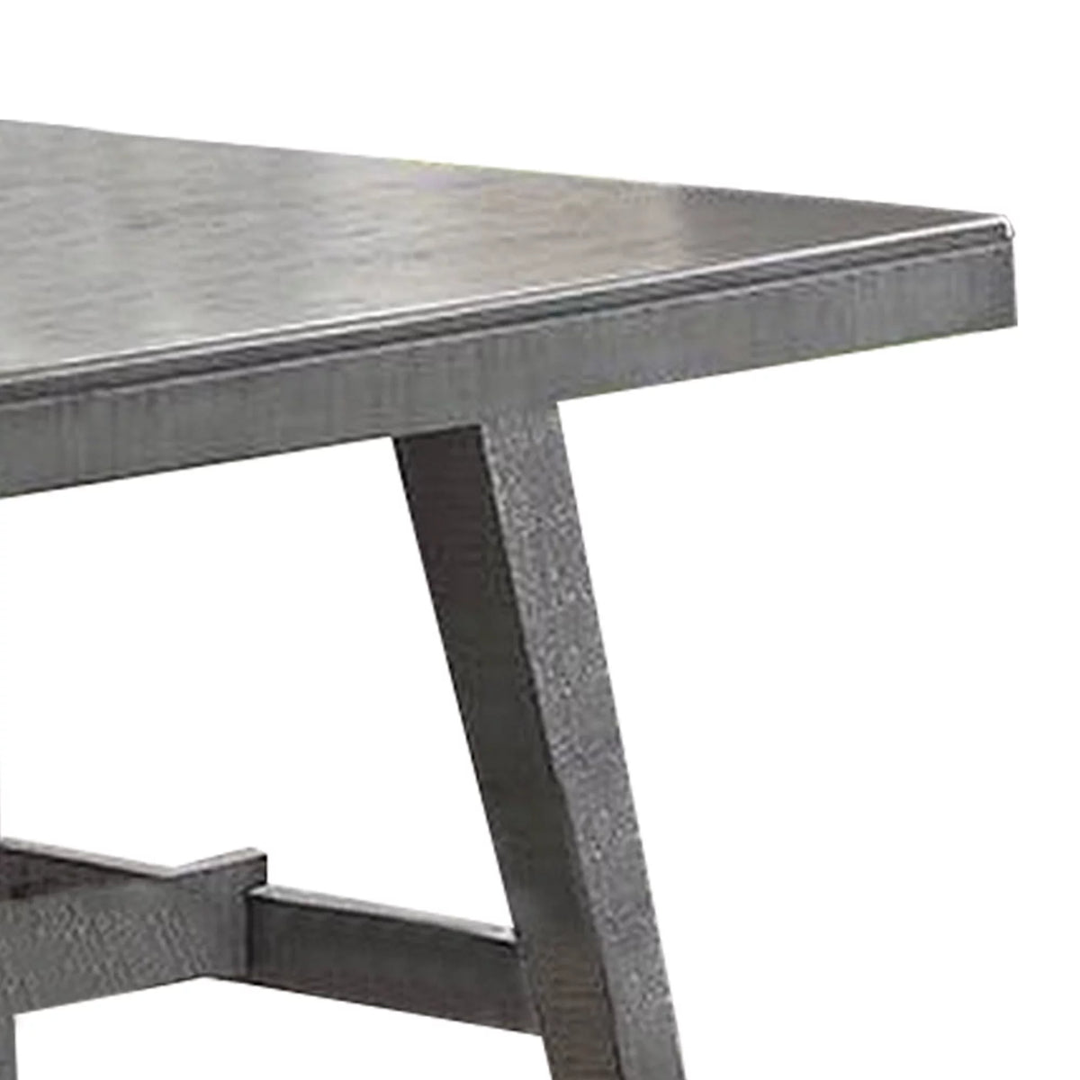 72 Inch Rectangular Dining Table with Flared Legs C90288
