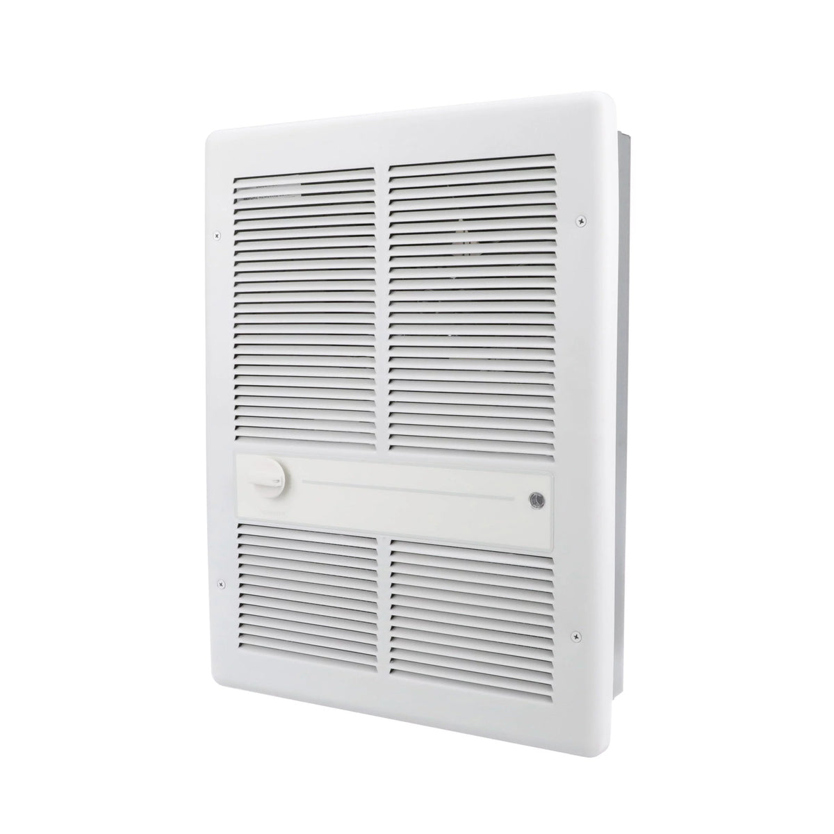 Large Fan Forced Electric Wall Heater 4000-Watt White X2956