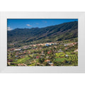 White Modern Wood Framed Art Print P133187
