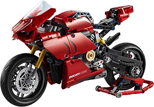 Motorcycle Building Set with Gearbox and Working Suspension B14746