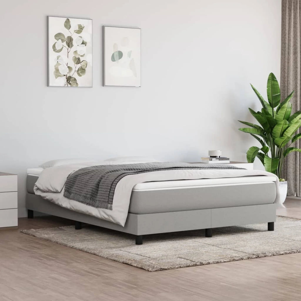 Gray Full Fabric Pocket Spring Bed H88270