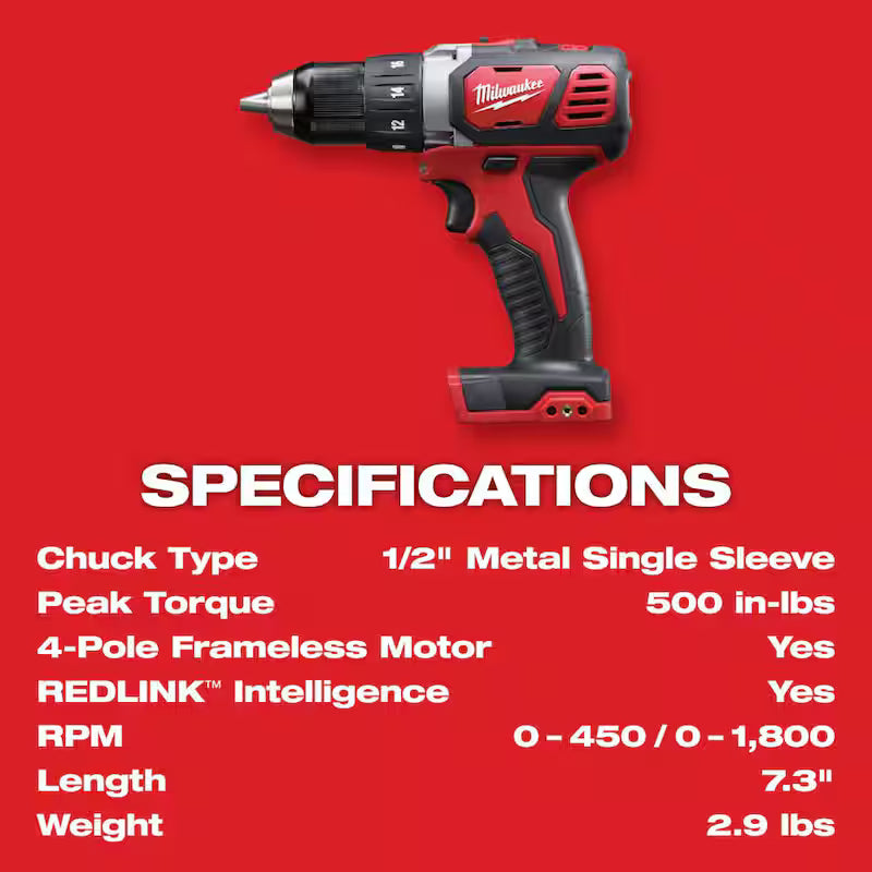 18V Cordless 4-Tool Combo Kit with 2.0 Ah Batteries E851095