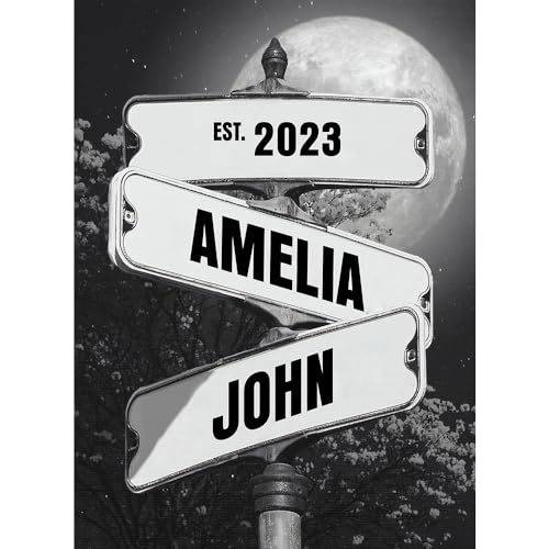 Canvas Vintage Street Sign B97830