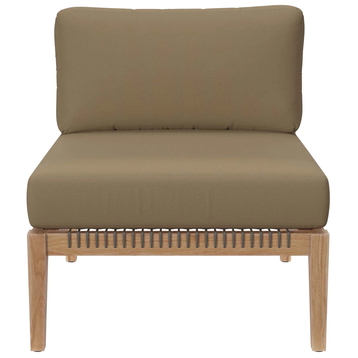 Teak Wood 6-Piece Sectional Sofa D33324