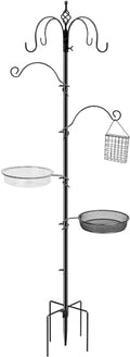 Black 4-Hook Bird Feeding Station Q95204