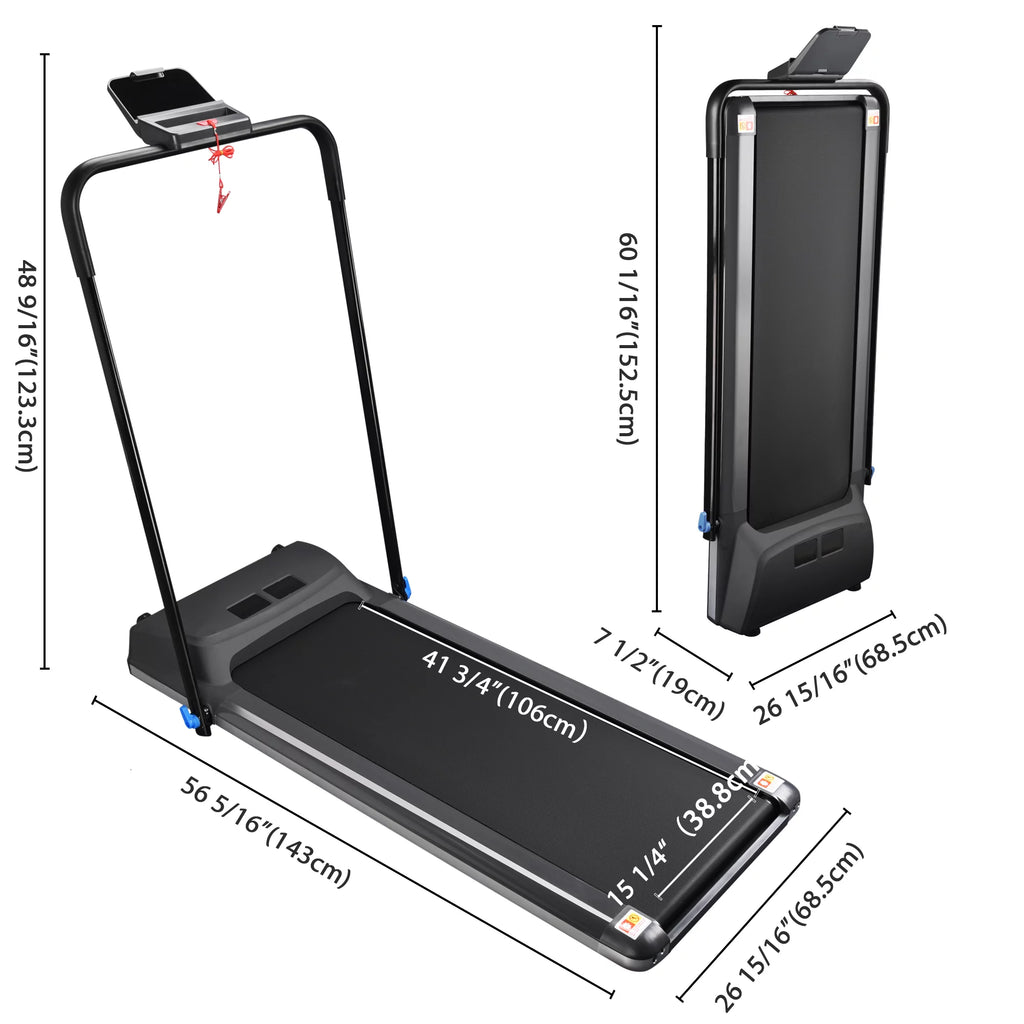 Folding Electric Treadmill with LCD Display G405401