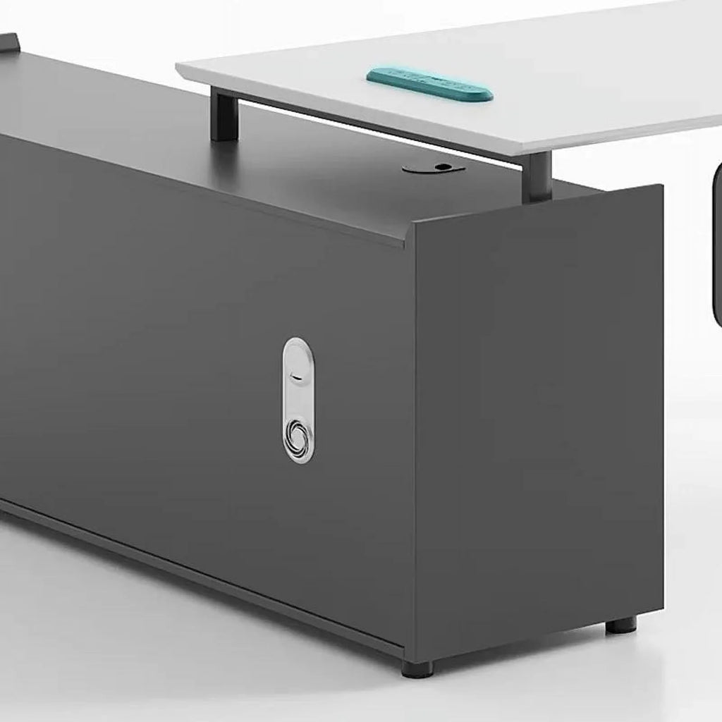 Black Adjustable Height Desk O86969