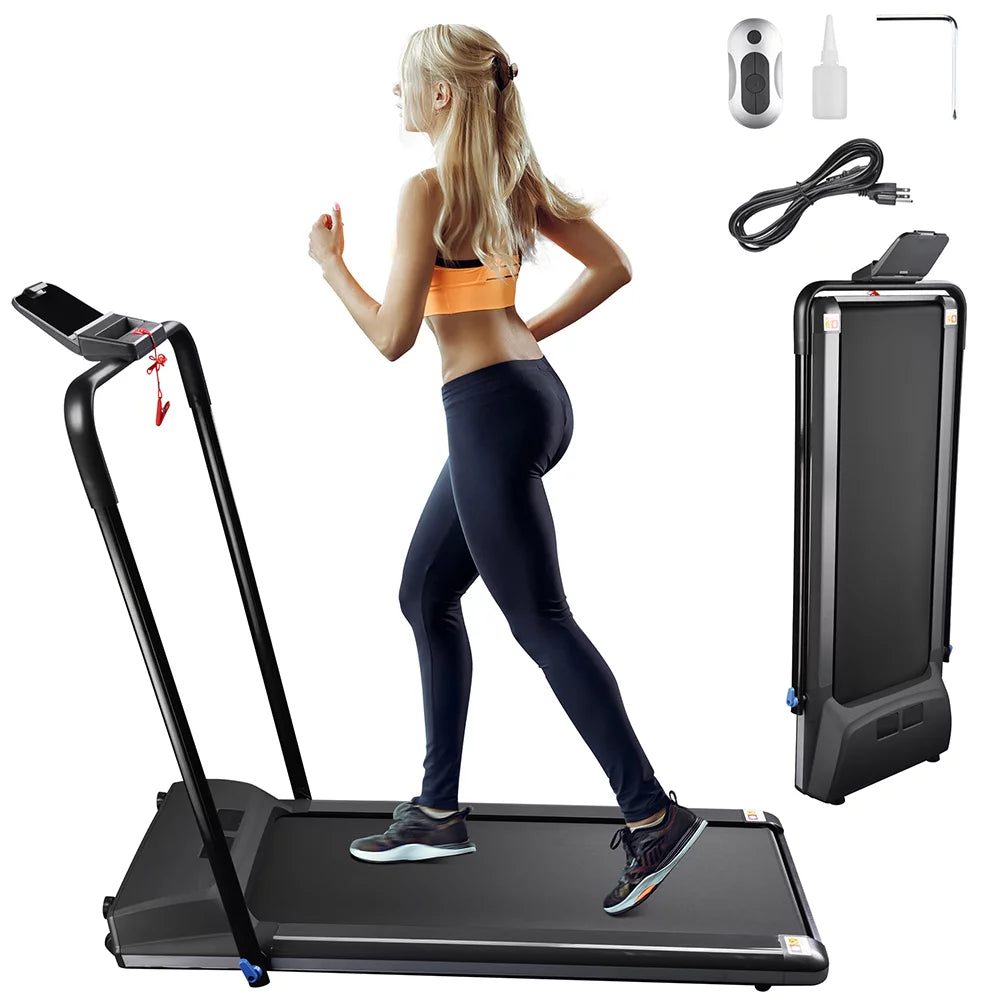 Folding Electric Treadmill with LCD Display G405401