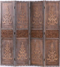 Solid Wood Handcrafted Brown H323