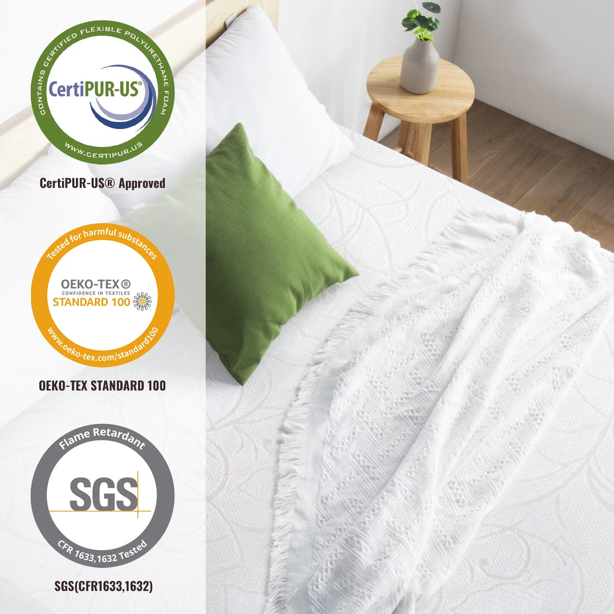 9'' Firm Gel Memory Foam Mattress X310