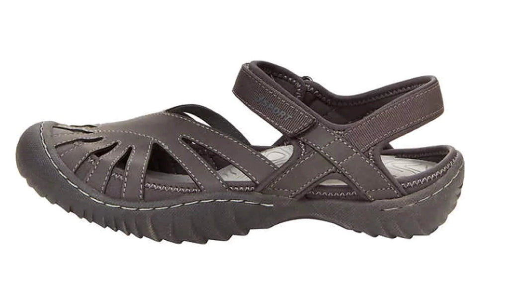 Charcoal Gray Walking Sandals W36579
