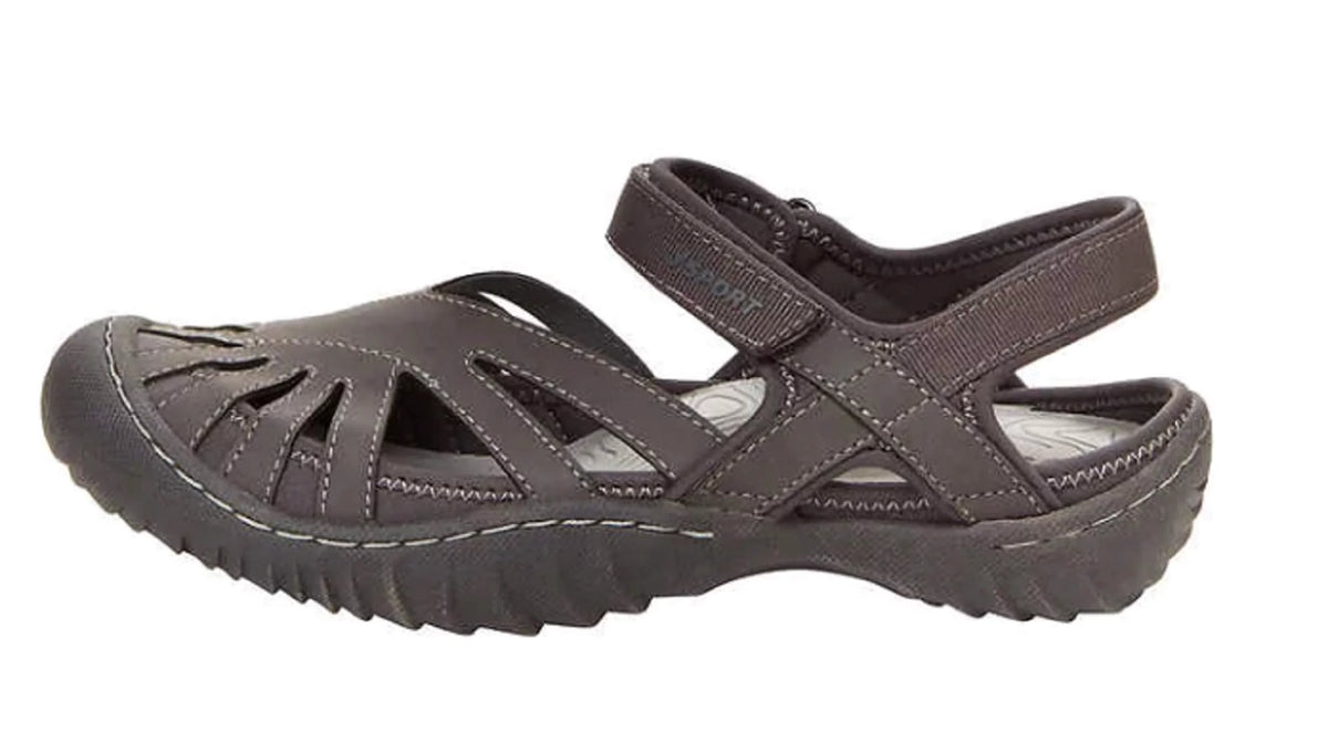 Charcoal Gray Walking Sandals W36579