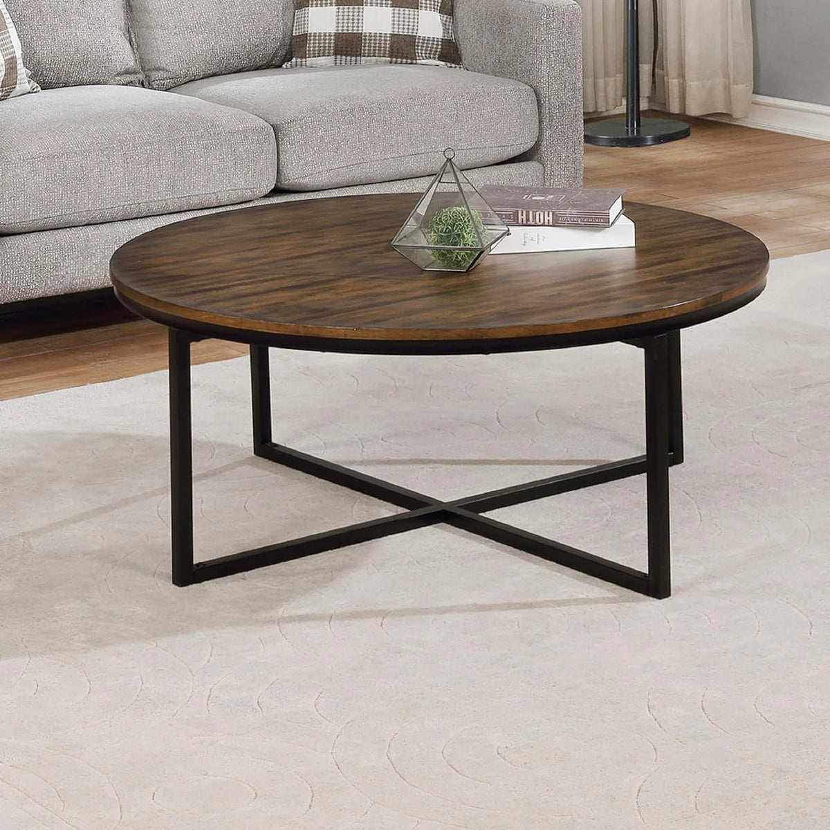 Round Wood Coffee Table F5671