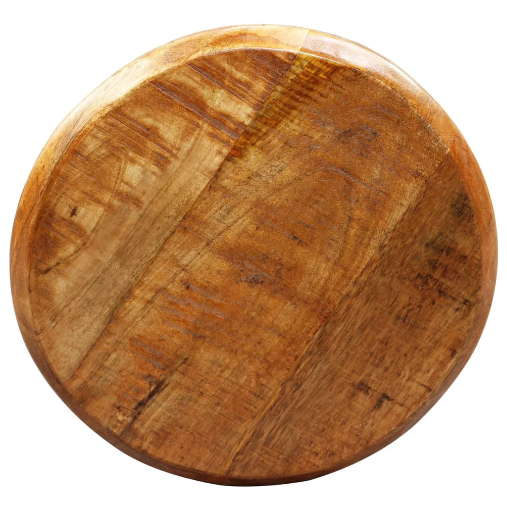 Solid Mango Wood Bar Stools 2 pcs D60389