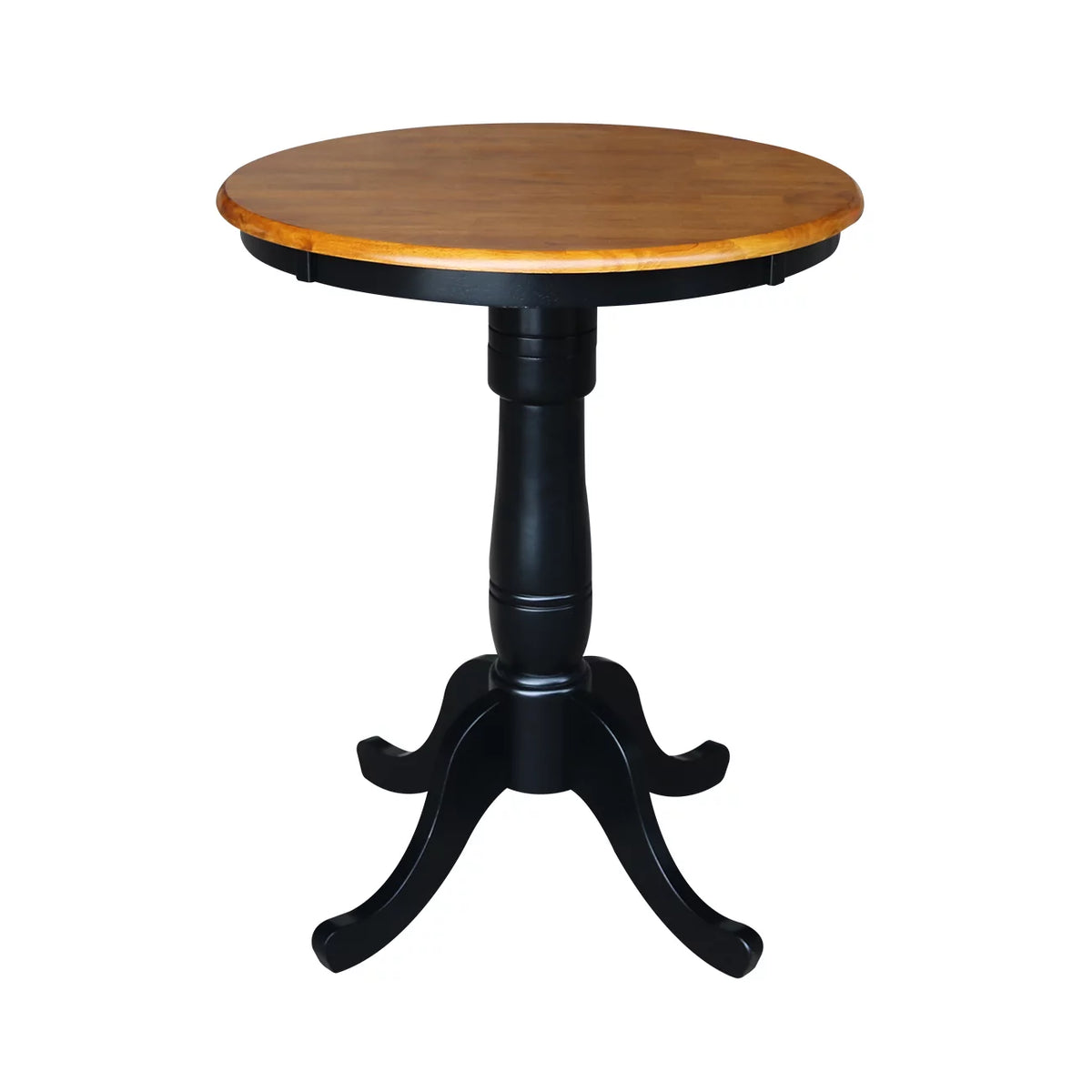 3-Piece Round Counter Height Dining Table with 2 Stools Q990