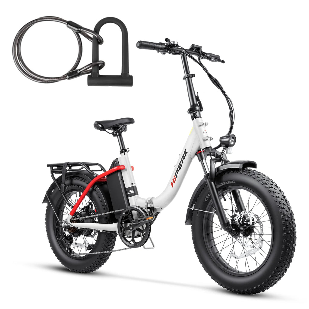 750W Folding Electric Bike 48V 15Ah Fat Tire I866875