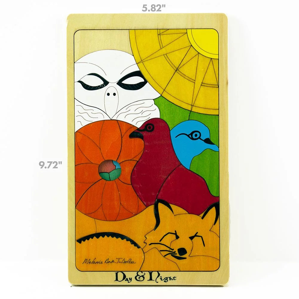 45 Piece Wood Layered Children's Puzzle Z242