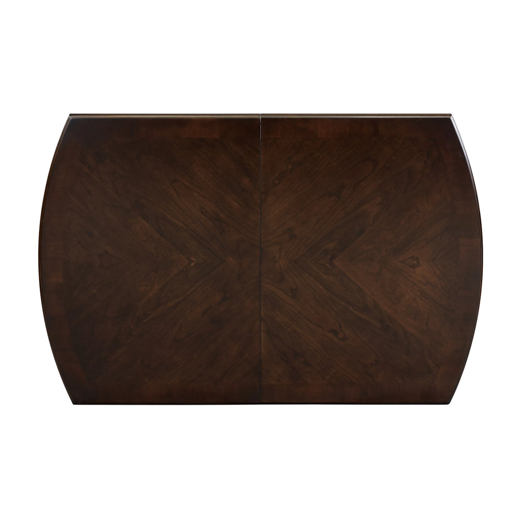 Dark Cherry Mango Veneer Wood Dining Table G229