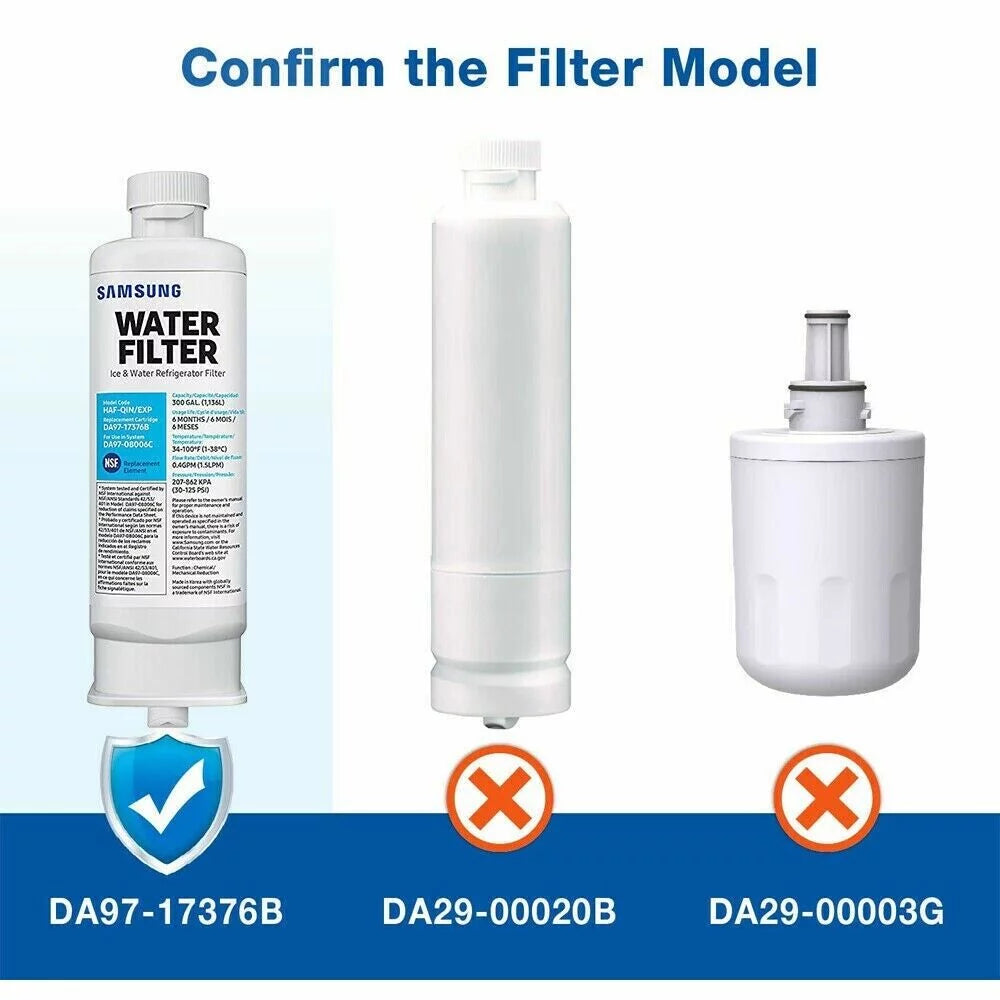 2 Pcs Refrigerator Water Filter X817881