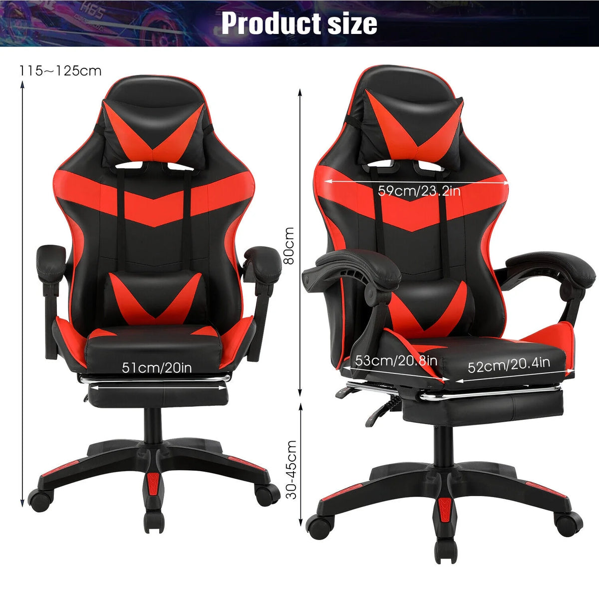 Ergonomic Gaming Chair F2523