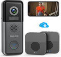 2K Wireless Video Doorbell Camera with 2-Way Audio Motion Detection Night Vision V2383