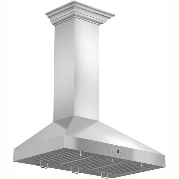 30 in. Convertible Vent Wall Mount Range Hood in Stainless Steel E876506