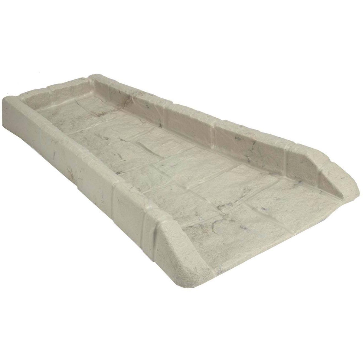 Light Taupe Decorative Rain Gutter Downspout Splash Block 6 Pack B15756