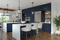Navy Square Door Wall Cabinet G443760