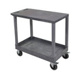 Gray 18x32 2 Flat/Tub Cart with Casters O716543