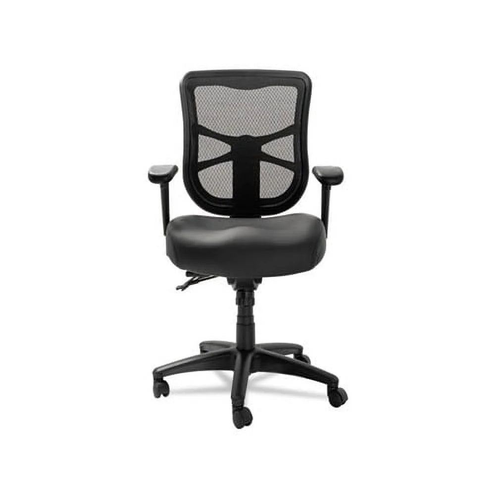 Black Mesh Mid-Back Multifunction Chair Y427