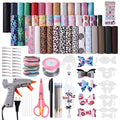 Faux Leather Bow Making Kit F33753