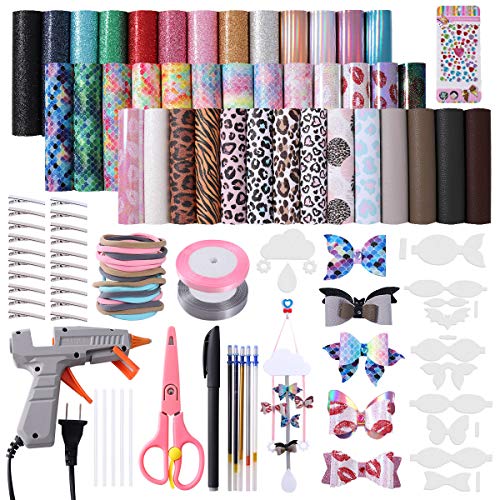 Faux Leather Bow Making Kit F33753